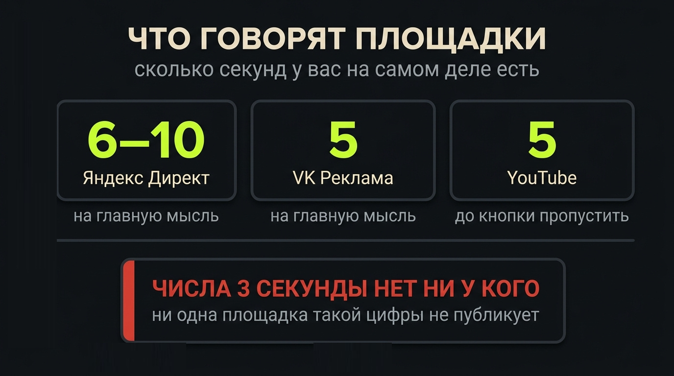 Три цифры про внимание и что стоит за ними на самом деле