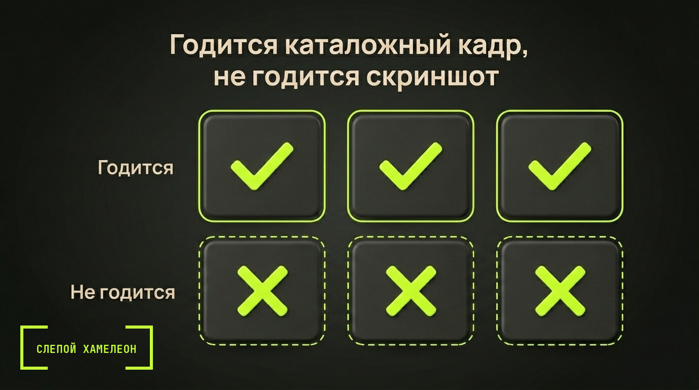Какое фото годится на вход Какое фото товара годится для оживления, а какое нет